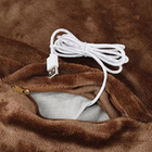 Vêtements chauffants électriques portables USB chargeant l'ODM matériel en peluche de 50 degrés
